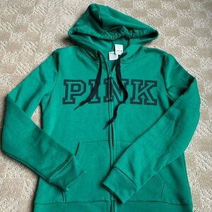 NWT Women’s Victoria Secret PINK zip up hoodie, XS